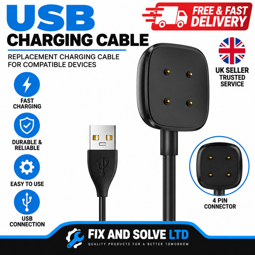 Charging cable for fitbit - for,