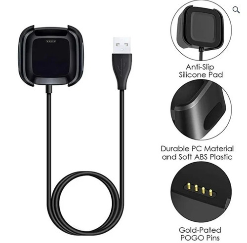 Fitbit versa charger usb - versa,